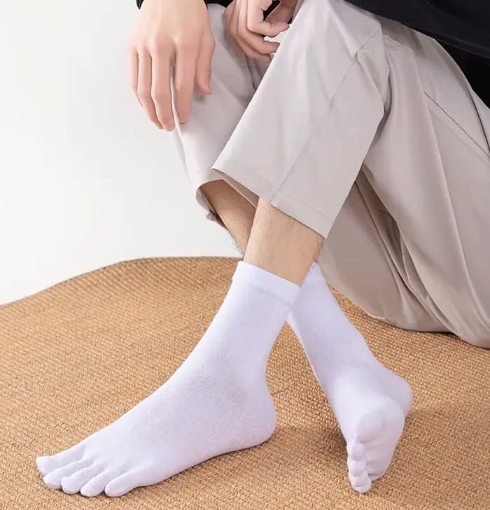 Chaussettes avec doigts pour hommes