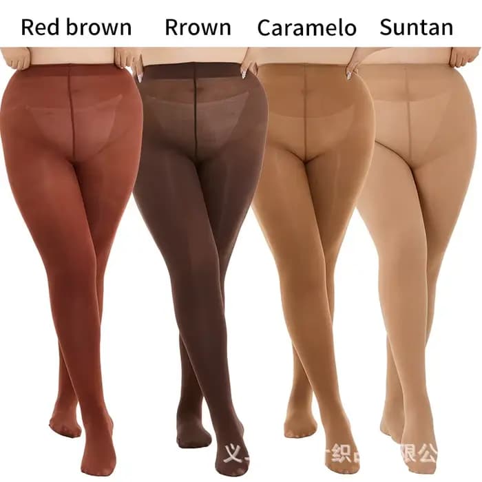 Collants 40D grande taille pour femmes