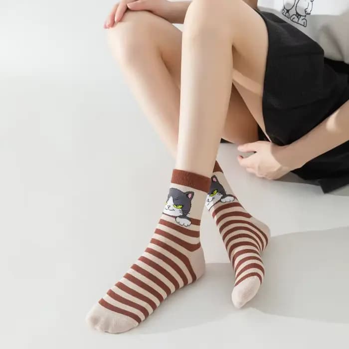 Chaussettes chaton mignon chat drôle Animal nouveauté