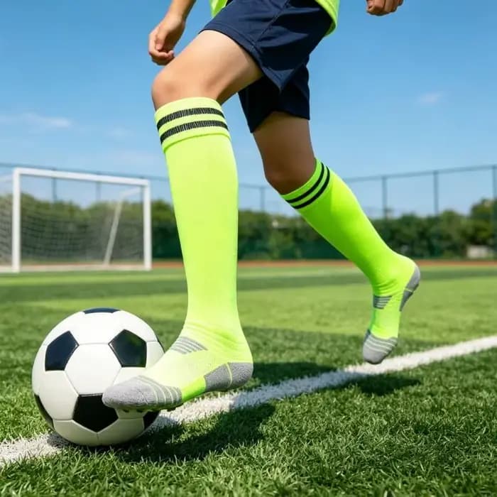 Chaussettes sport à texture en nylon