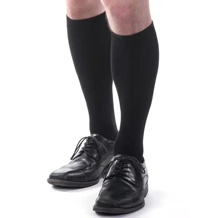 Chaussettes de compression 30-40 mmHg pour femmes et hommes, soutien ferme gradué pour les varices, les œdèmes, les grossesses et la récupération