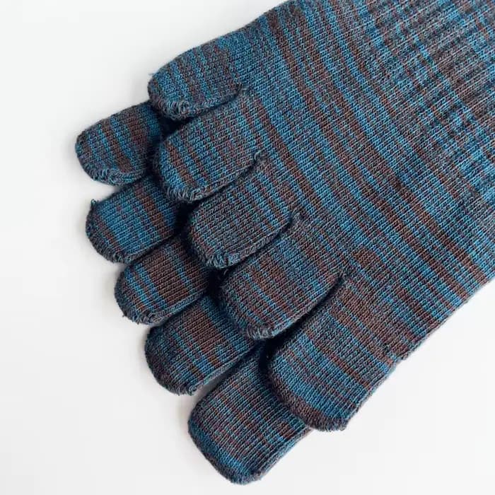 Chaussettes courtes à cinq doigts pour hommes