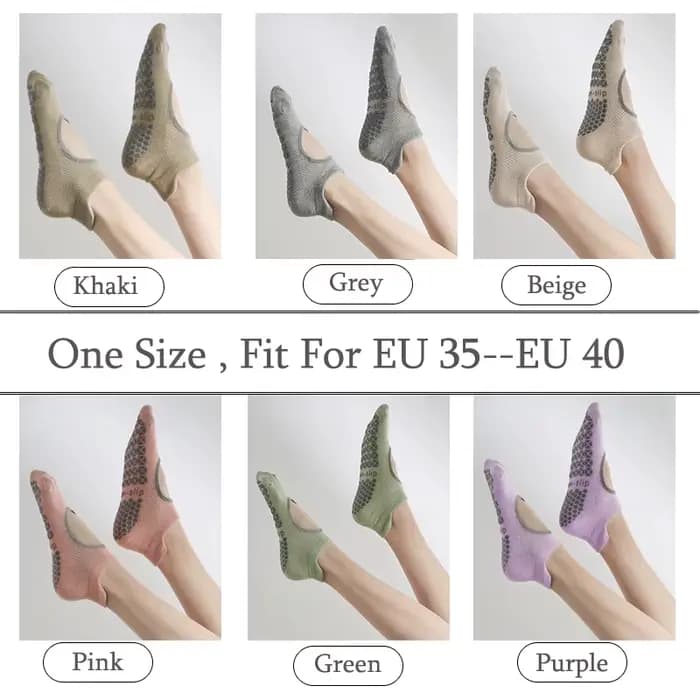 Chaussettes de sport en coton respirant pour femme