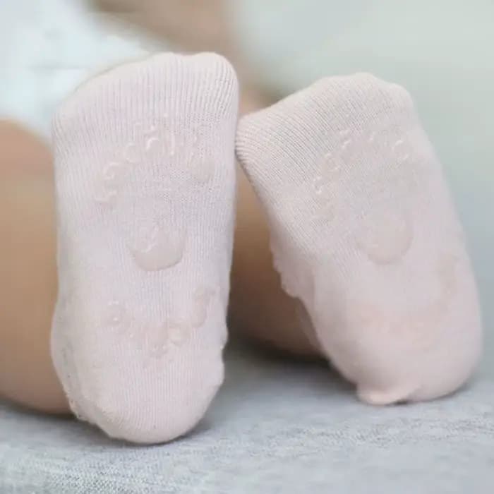 Chaussettes antidérapantes pour bébés filles