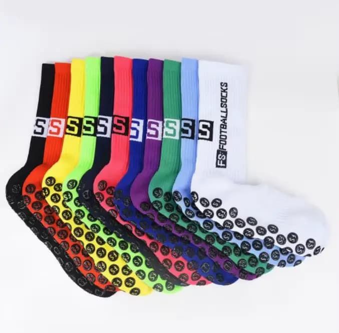 1 paire de chaussettes de Football antidérapantes pour hommes