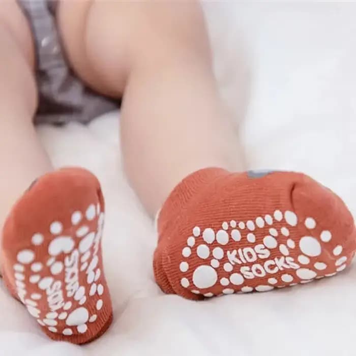 Chaussettes courtes coordonnantes en coton pour nouveau-né garçon et fille