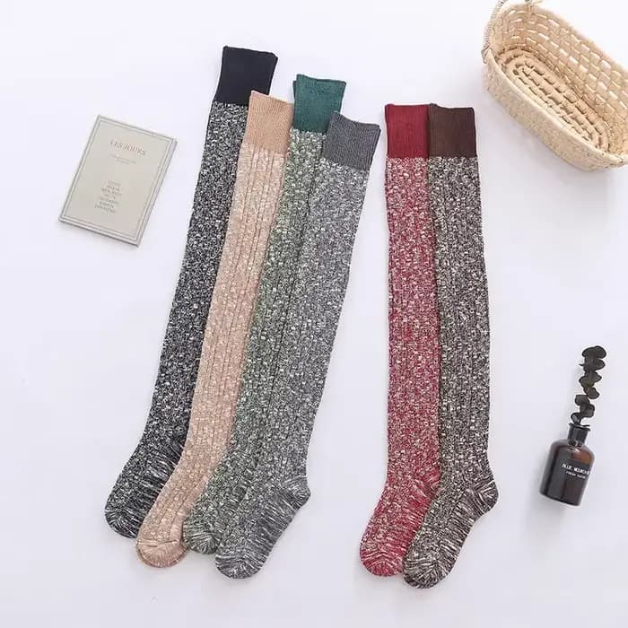 Bas chauds d'hiver pour femmes et filles
