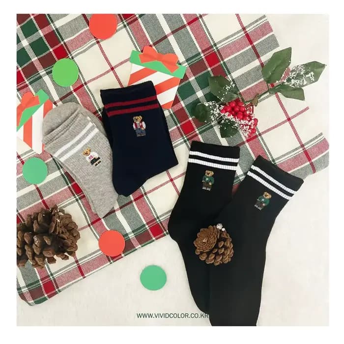 Chaussettes en coton pour femmes