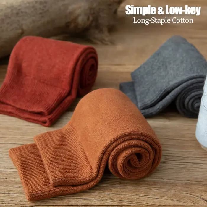 Chaussettes longues pour femmes, bas en coton biologique, couleur unie, chaudes, hautes jusqu'à la cuisse, pour dames et jeunes filles, mode streetwear, chaussettes décontractées au genou, style Haraj