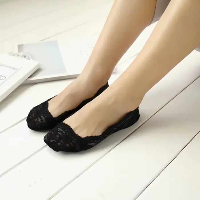 5 paires de chaussettes fines d'été pour femmes et filles