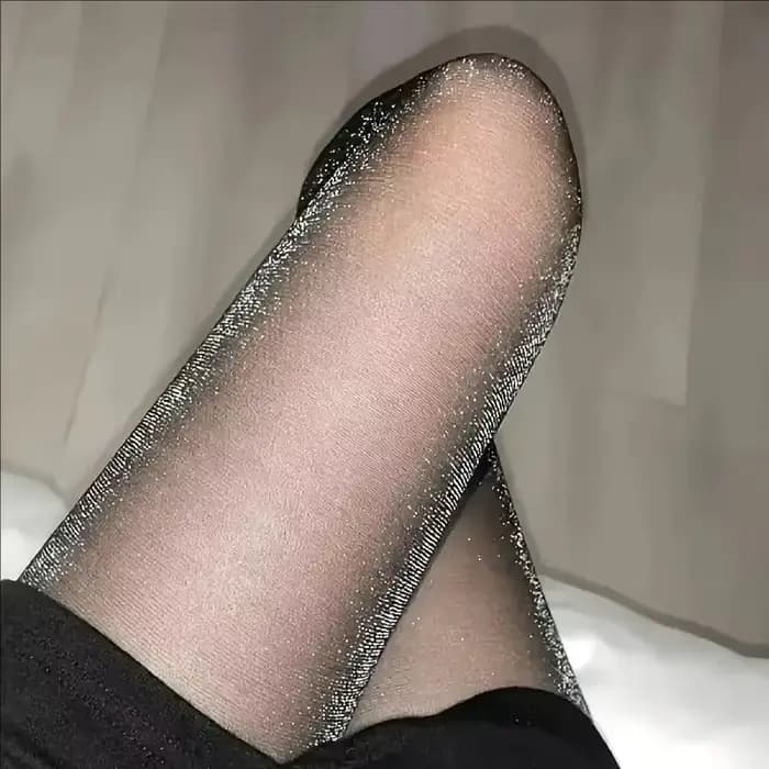 Collants brillants pour femmes