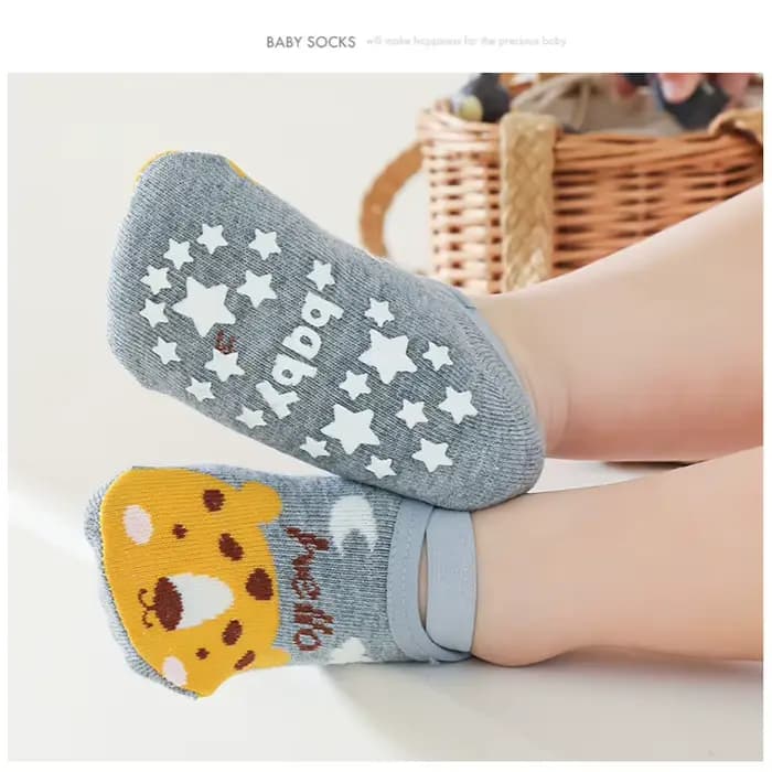 3/1 paires de chaussettes antidérapantes pour bébé, chaussures pour nouveau-né, pour enfants, garçons et filles