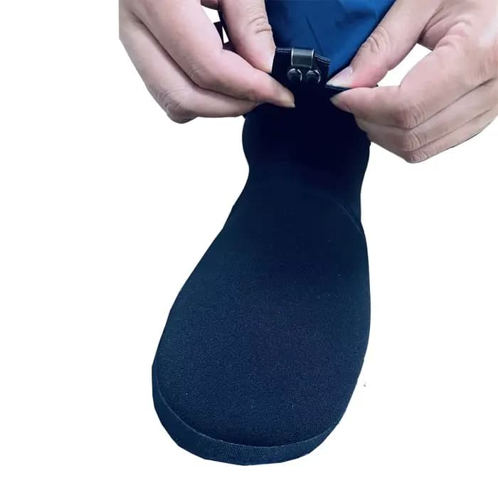 Chaussettes de pataugeoire en néoprène dense imperméable à l'eau Booties-4mm de pêche Wader's Stockingfoot pour plongée natation surf (une paire)