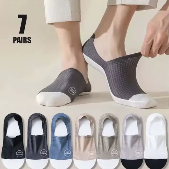 Chaussettes fines invisibles pour hommes