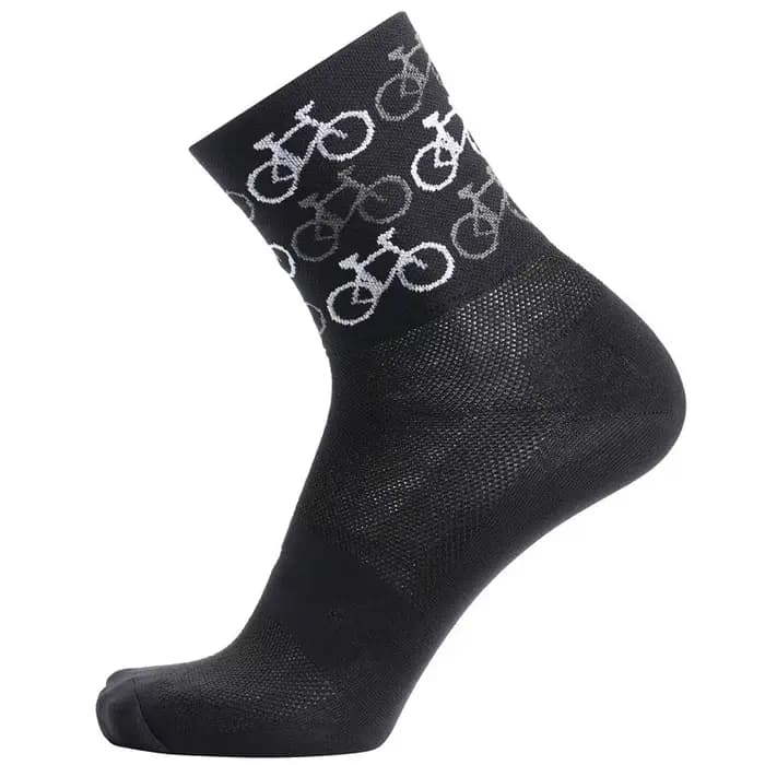 Chaussettes de cyclisme respirantes pour hommes et femmes