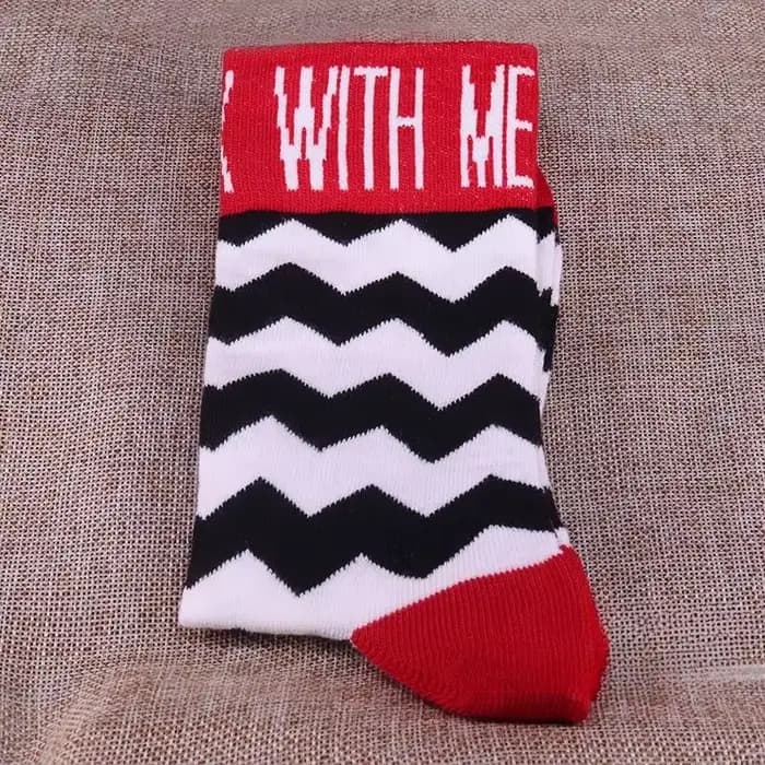 Chaussettes de créateur avec moi cadeau d'art de fan drôle