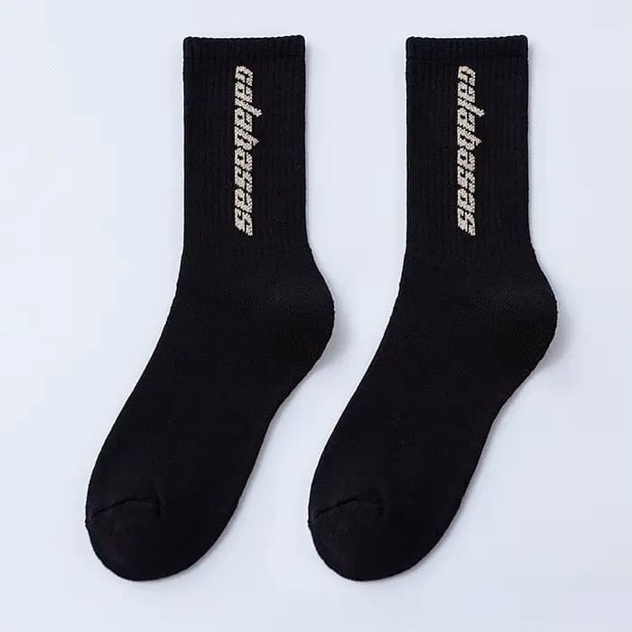 1 pièce = 3 paires mode hommes coton chaussettes dames streetwear Kanye West Ins Crew