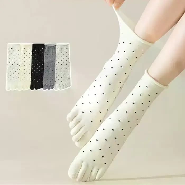 1 paire de chaussettes à orteils pour femmes