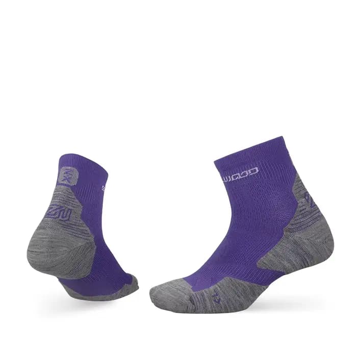 ZEALWOOD chaussettes de course athlétiques hommes femmes laine mérinos