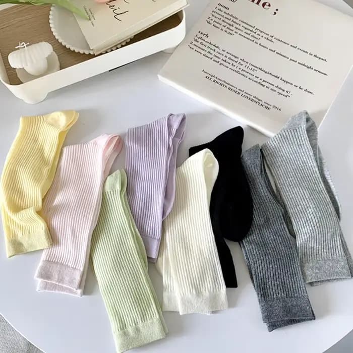 Chaussettes colorées pour femmes