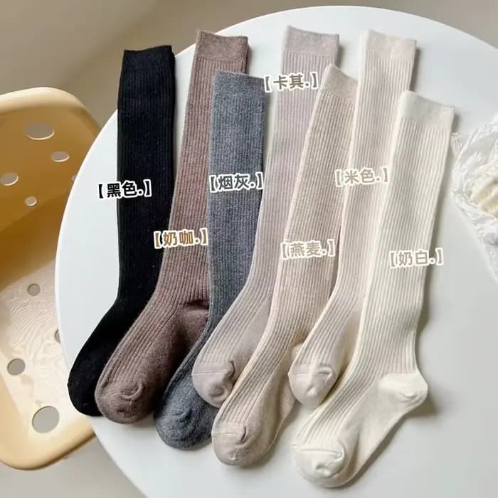 Femmes chaussettes longues cachemire