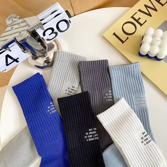 2023 nouveaux hommes chaussettes Harajuku mode lettre drôle Skateboard Cool