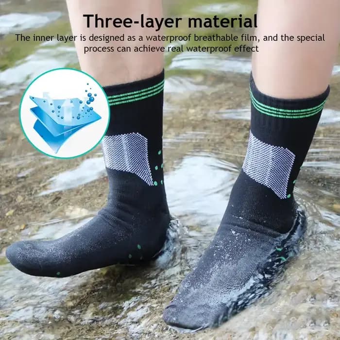 Chaussettes respirantes et imperméables pour randonnée