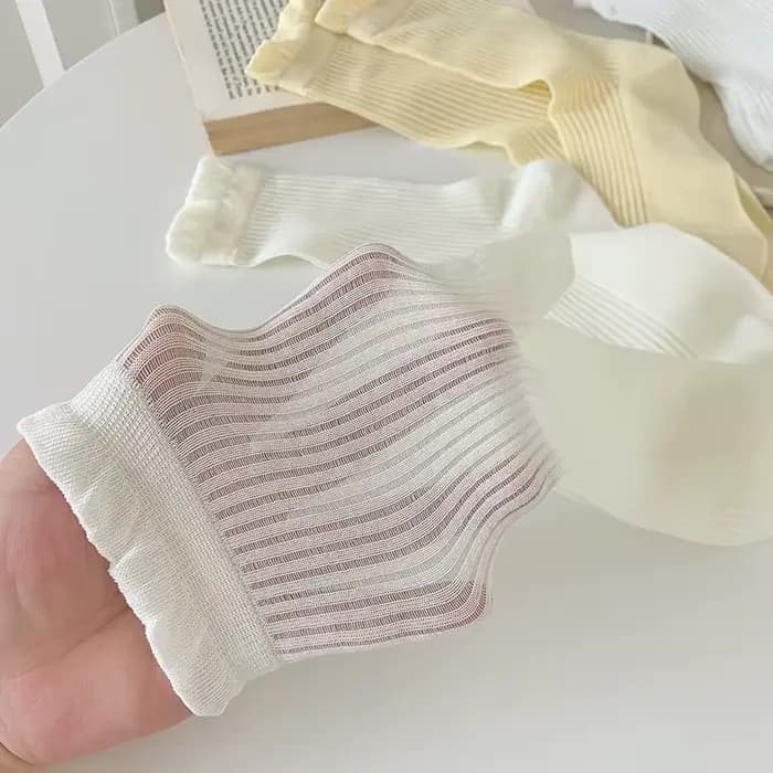 Chaussettes pour femmes couleur bonbon nouvelle mode d'été