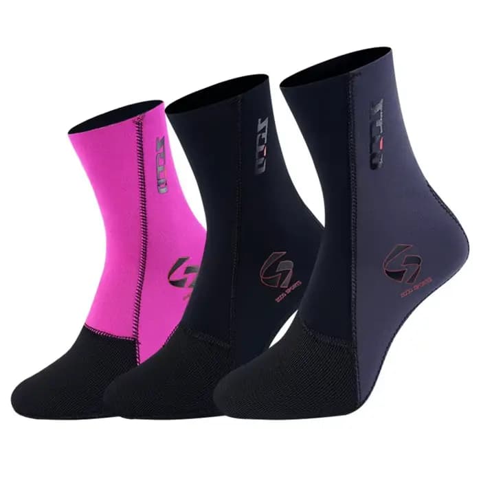 Chaussette en néoprène 3mm bottes chaussettes de plongée matériau souple anti-dérapant natation kayak surf plage chaussettes d'eau femmes hommes chaussettes de combinaison