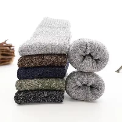 Chaussettes en laine mérinos pour homme