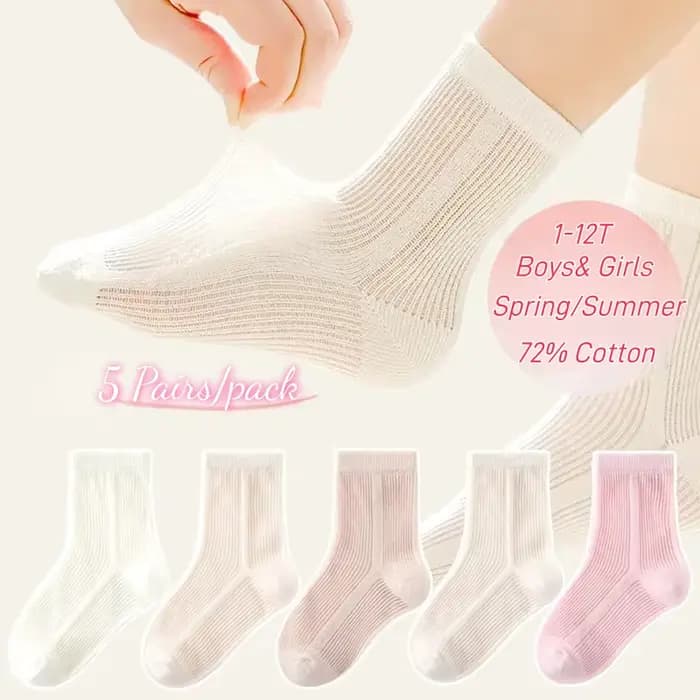 5 paires de chaussettes pour bébé