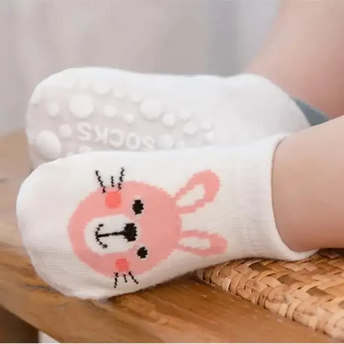 Chaussettes courtes coordonnantes en coton pour nouveau-né garçon et fille