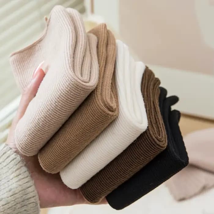 5 paires de chaussettes de neige pour femmes