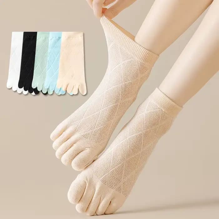 Chaussettes Courtes à Cinq Doigts pour Femme