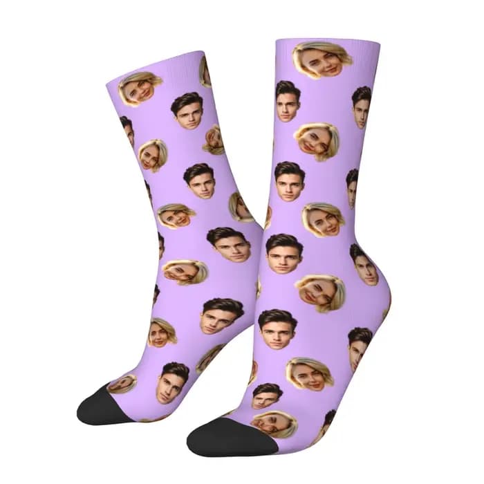 Chaussettes avatar personnalisées pour hommes et femmes