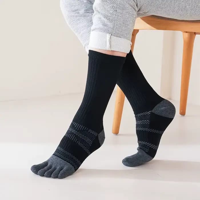 Chaussettes de sport à 5 doigts pour homme