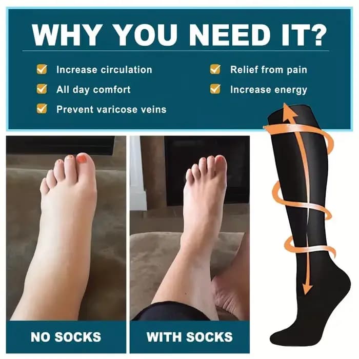 Chaussettes de Compression pour varices