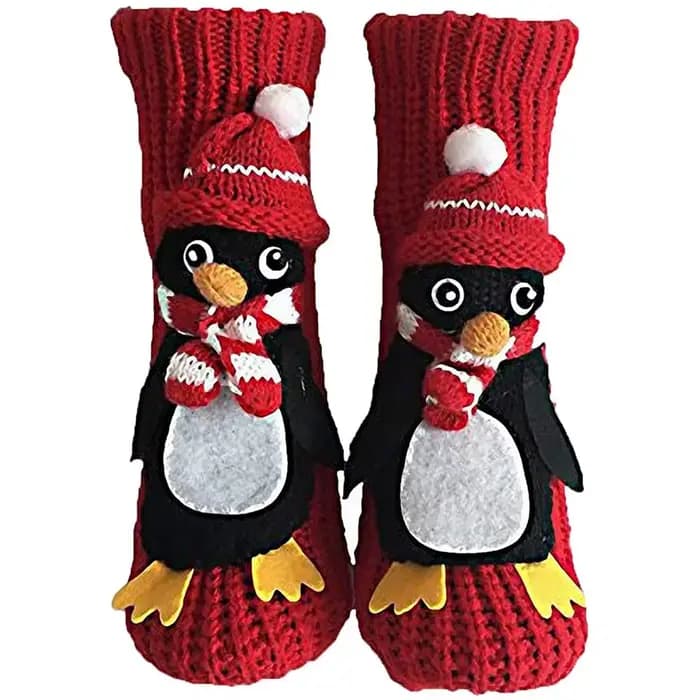 Chaussettes en tricot 3D animales respirantes et chaudes
