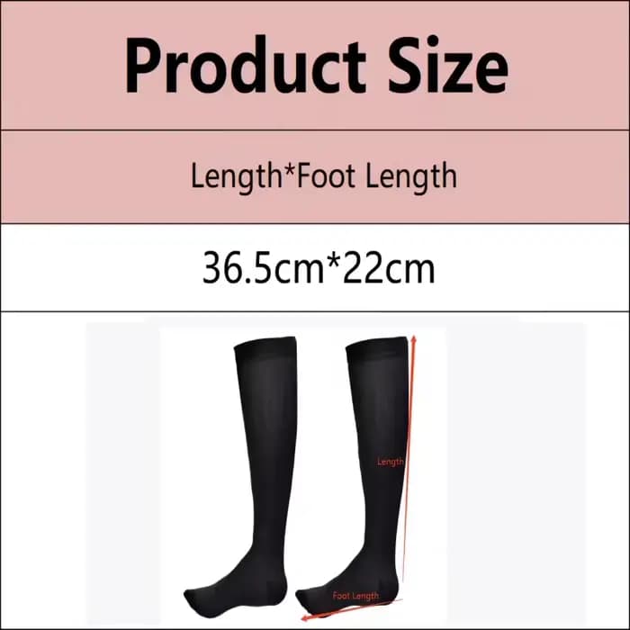 Chaussettes de compression pour le fitness