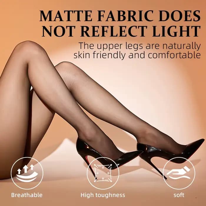 Nouveau collants transparents sans couture pour femmes été Ultra mince taille haute