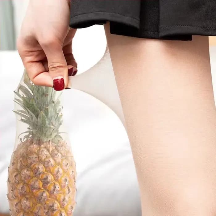 Haute élastique femmes Sexy bas collants grande taille été mince couleur de peau bas
