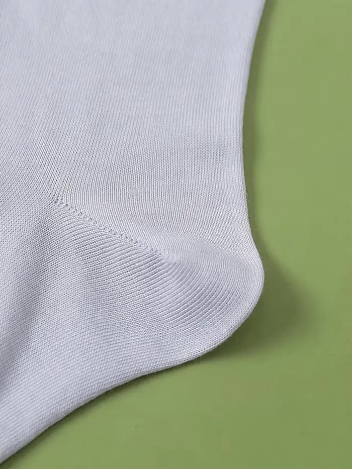 InjSocks-Chaussettes noires mi-mollet pour femmes