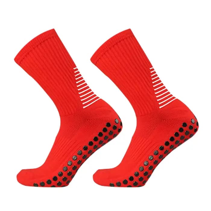 Chaussettes de football antidérapantes en silicone pour hommes et femmes