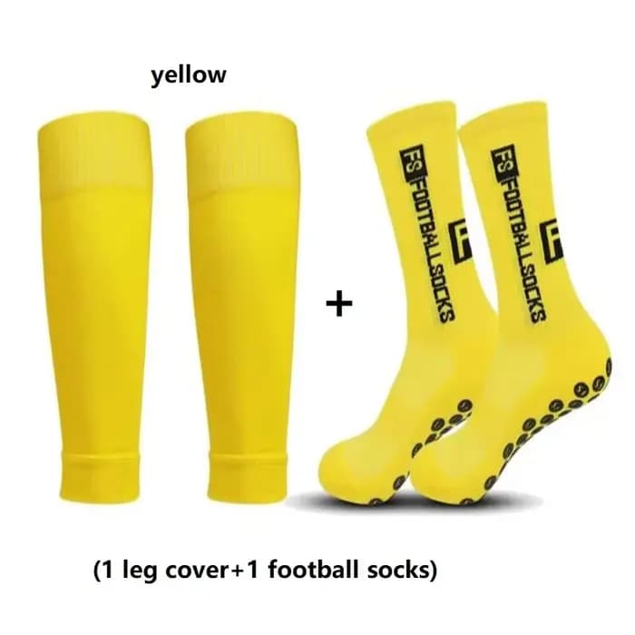 1/3/6 paires de chaussettes de sport de football FS antidérapantes