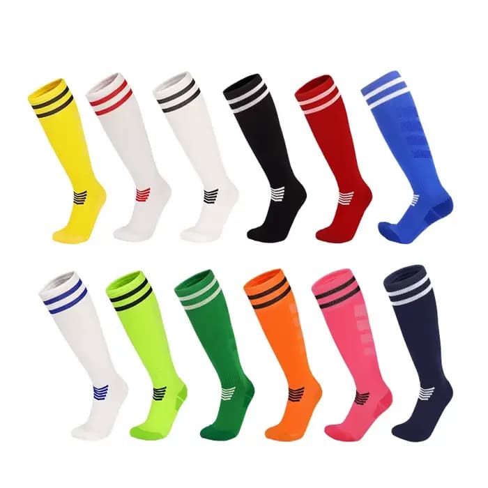 Chaussettes de football professionnelles pour enfants et jeunes adultes