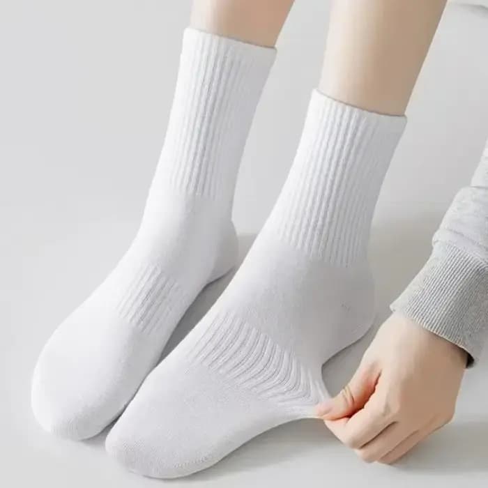 Chaussettes de sport en coton unisexe