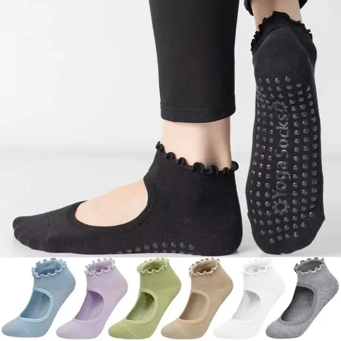 Chaussettes de Yoga en coton pour femmes