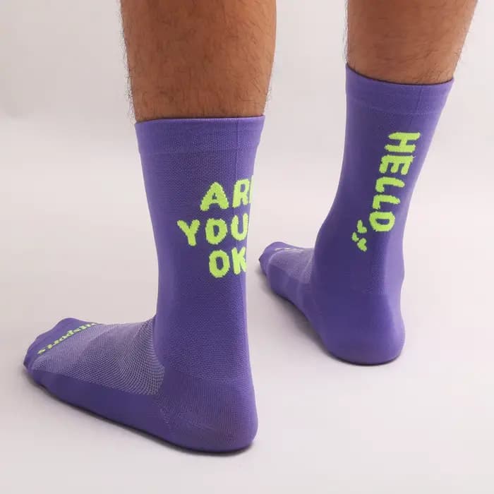 Chaussettes de cyclisme professionnelles Miosam, douces, respirantes, à séchage rapide, absorbantes, élastiques, unisexes, chaussettes de sport mi-mollet