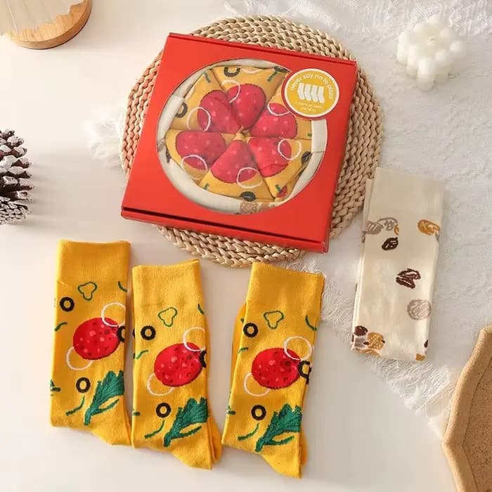 Chaussettes Pizza pour femmes