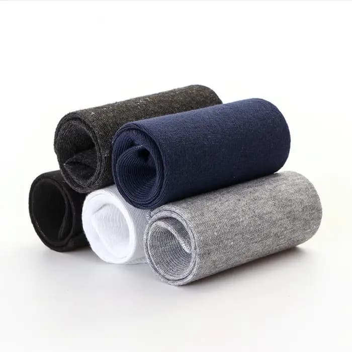 Chaussettes mi-mollet basiques pour hommes